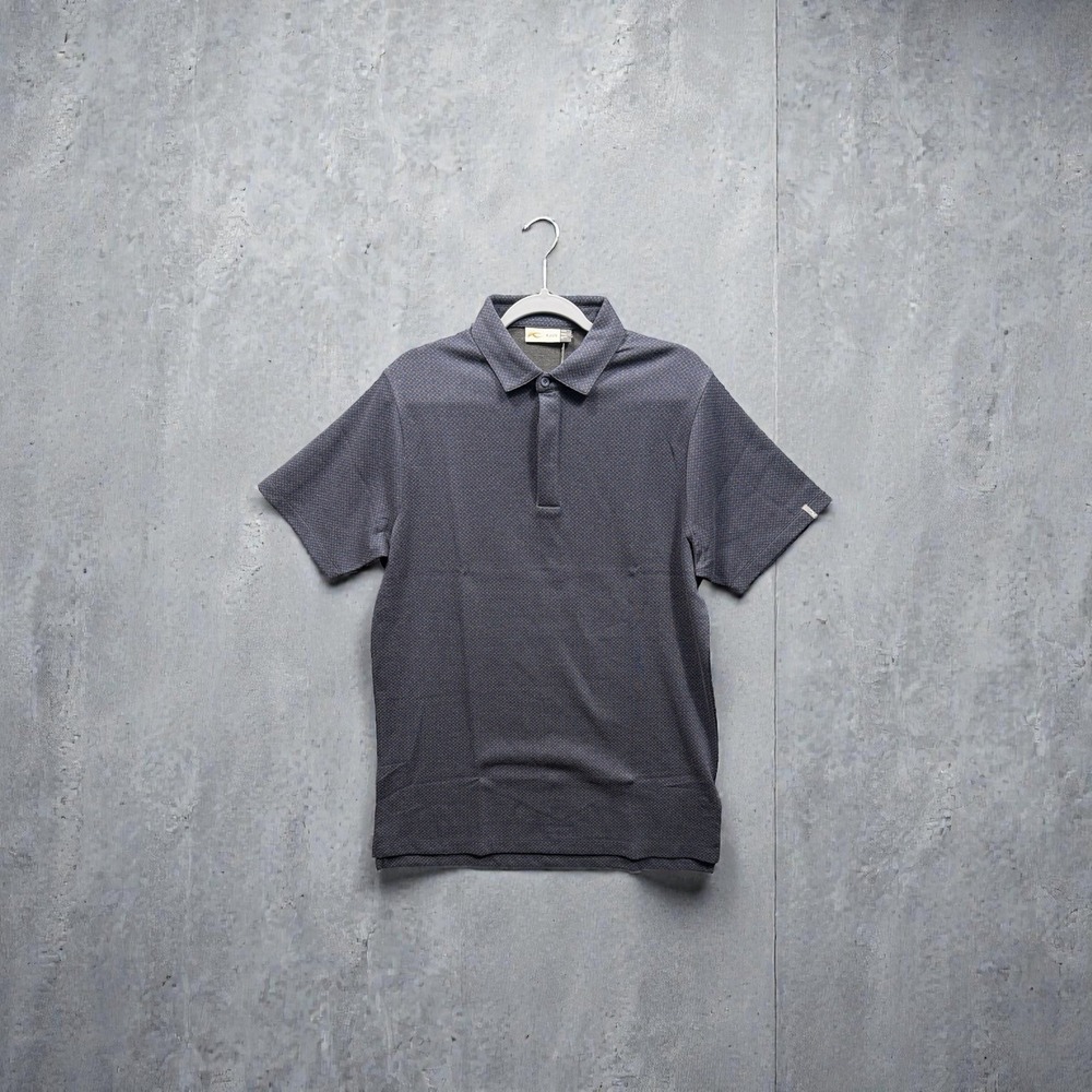 Men's KJUS Sanford Performance Cashmere Blend Golf Polo NWT Blue 54/XL